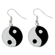 yin yang earrings