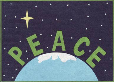 peace on earth card